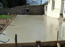 fabrication de dalle béton