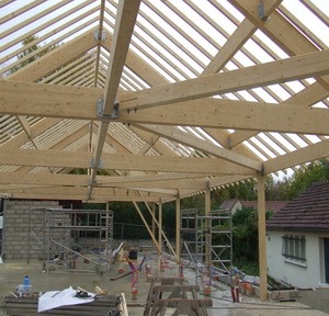 charpente lamélé collé