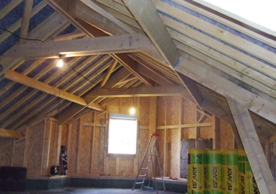 isolation cahrpente traditionnelle